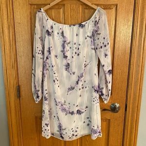 White House Black Market flowy dress. Sz Med